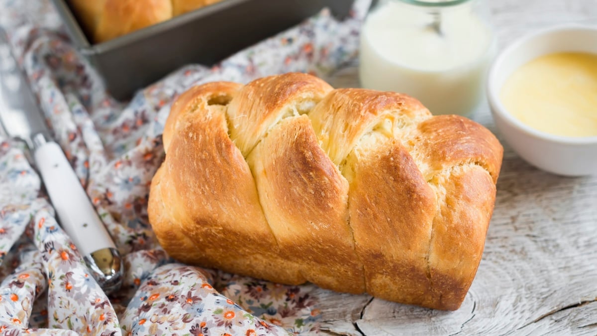 Brioche moelleuse à la pistache