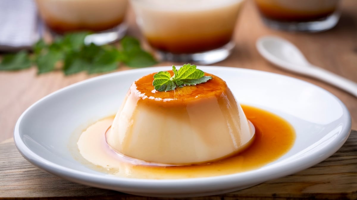 Flan à la crème de marrons