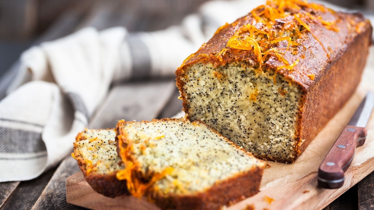 Cake à l'orange et au pavot