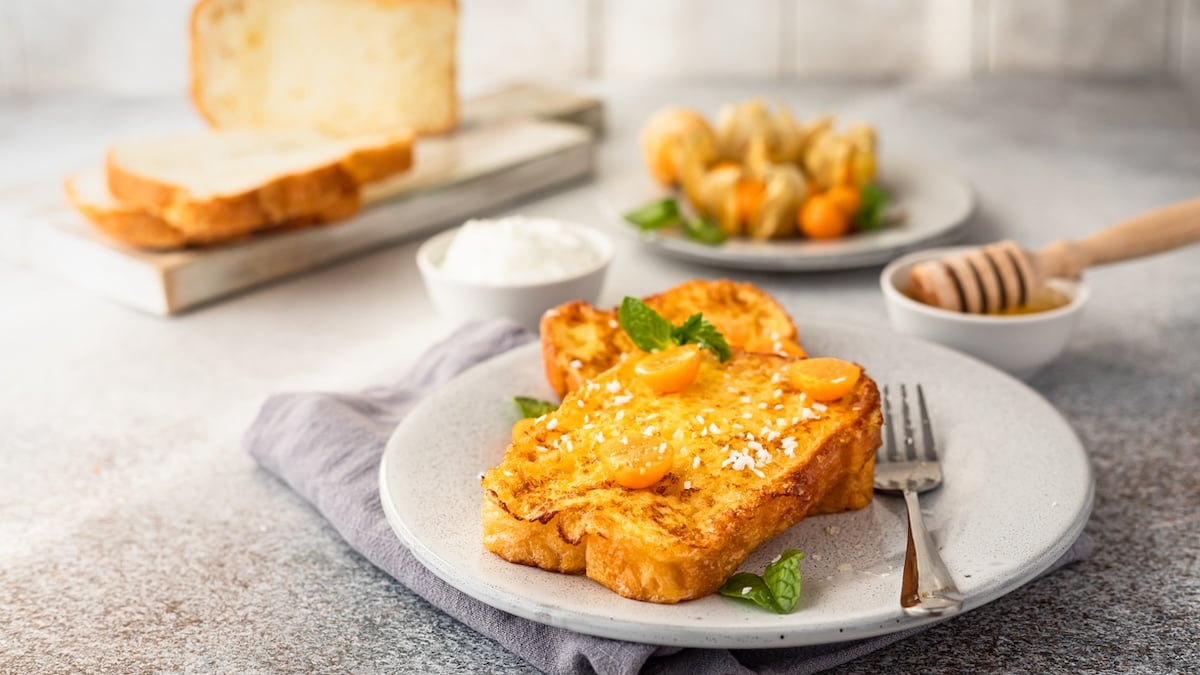 Pain perdu aux clémentines