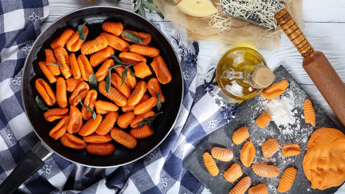 Gnocchis de carottes