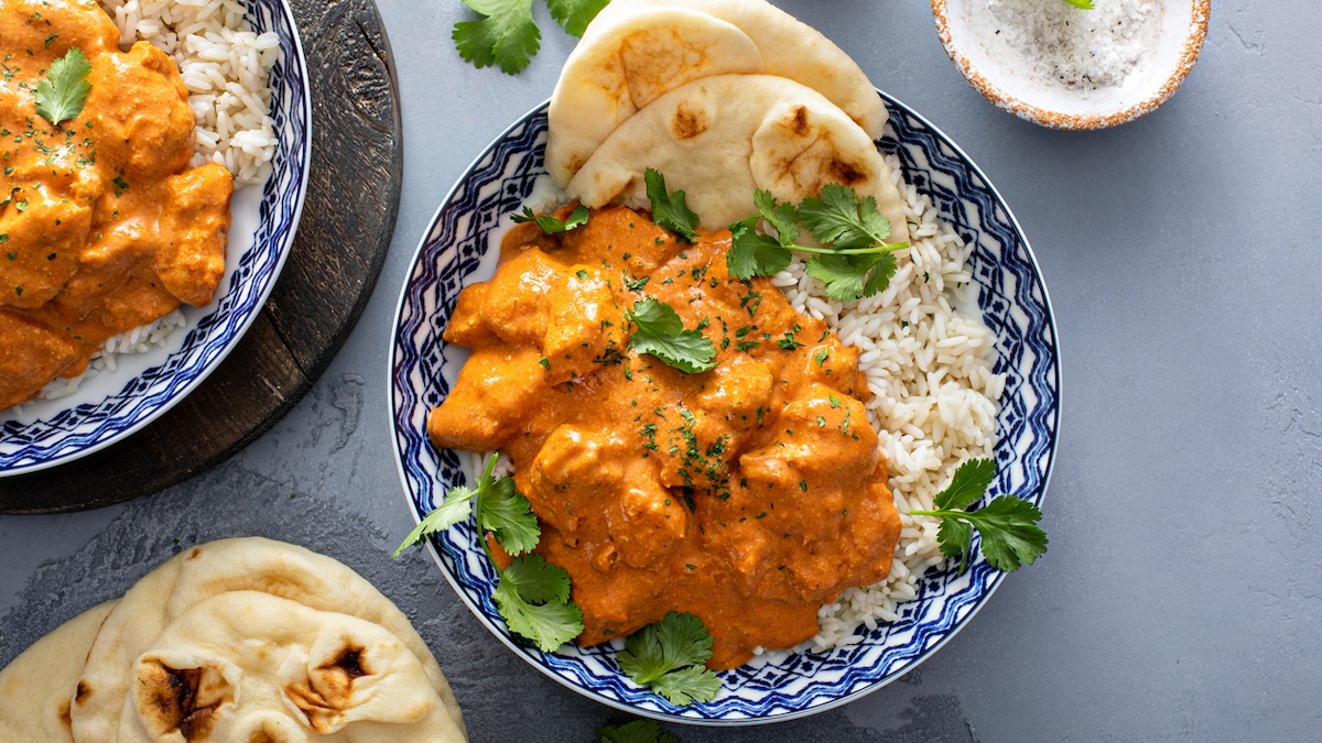 Butter chicken facile