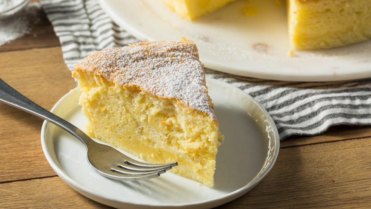 Gâteau nuage au citron