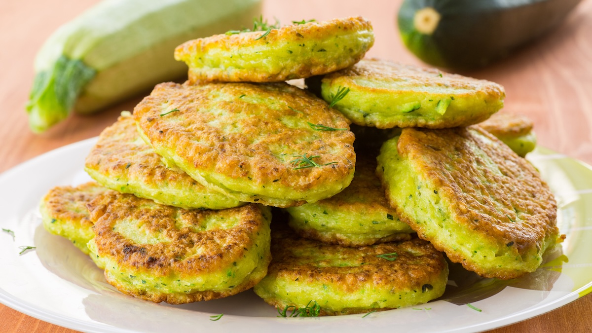 Beignets de courgettes à la mozzarella