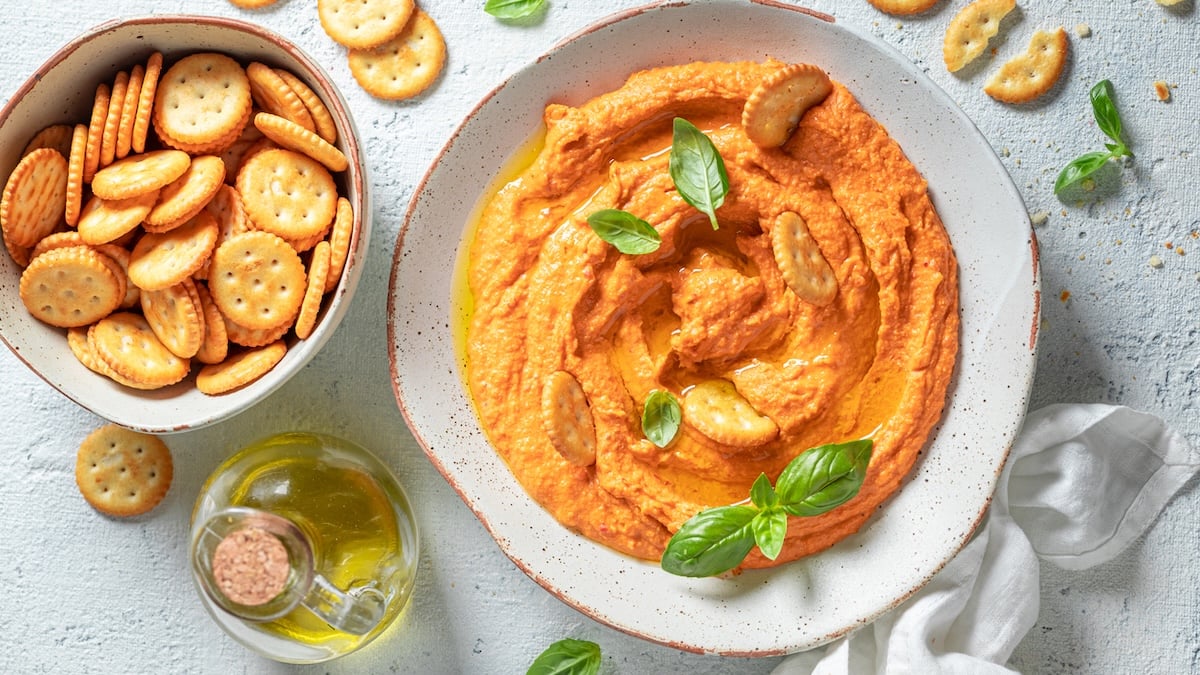 Houmous aux lentilles corail