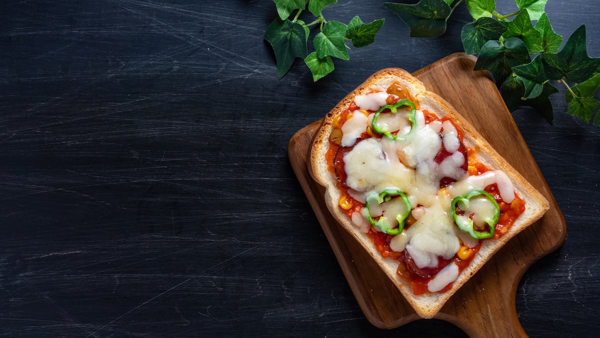 Pizza pain de mie express