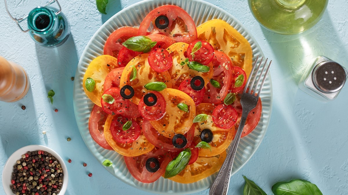 Carpaccio de tomates