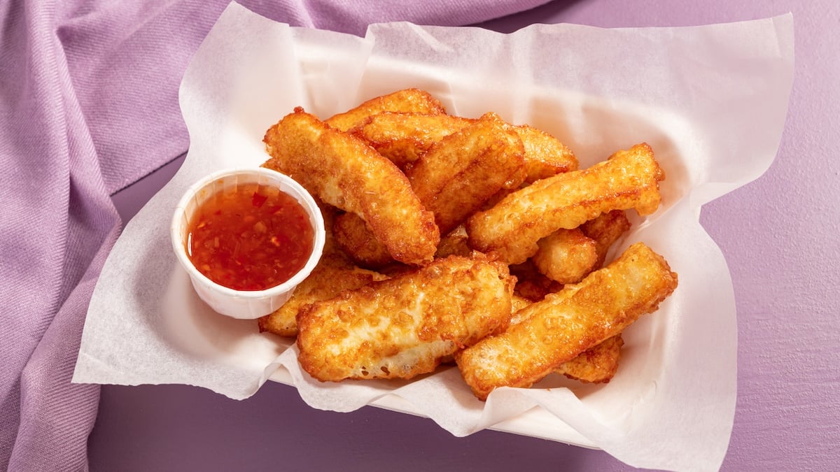 Frites de halloumi