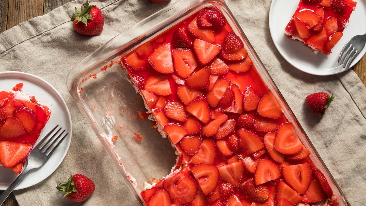 Tiramisu aux fraises sans mascarpone