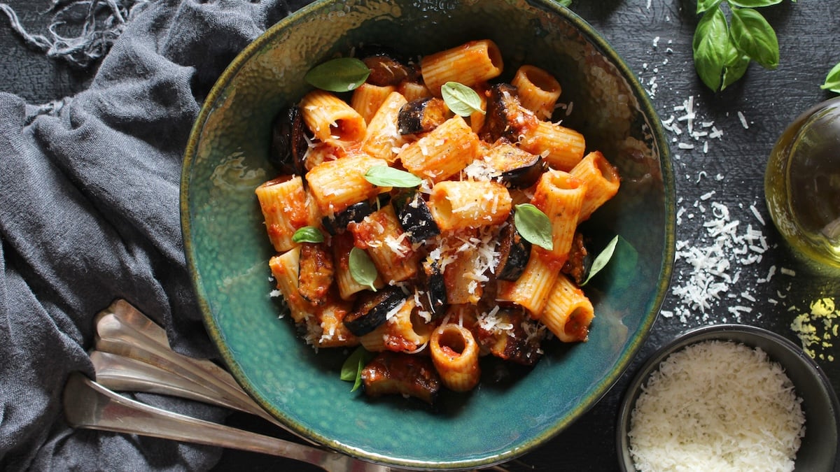 Pasta alla norma express