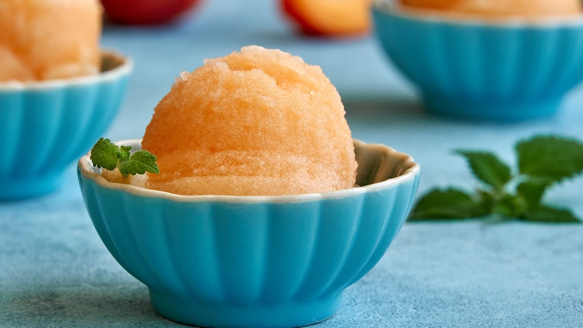 Granité au melon