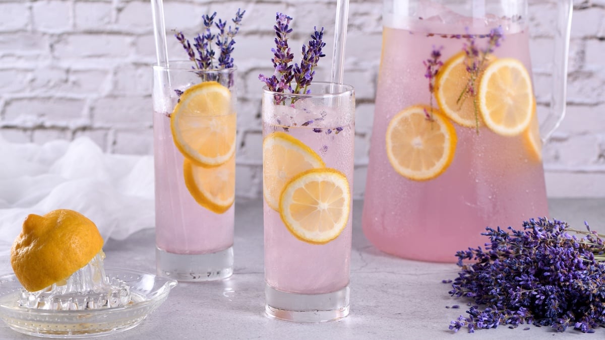 Limonade à la lavande
