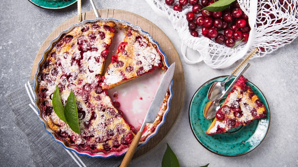 Clafoutis aux cerises express