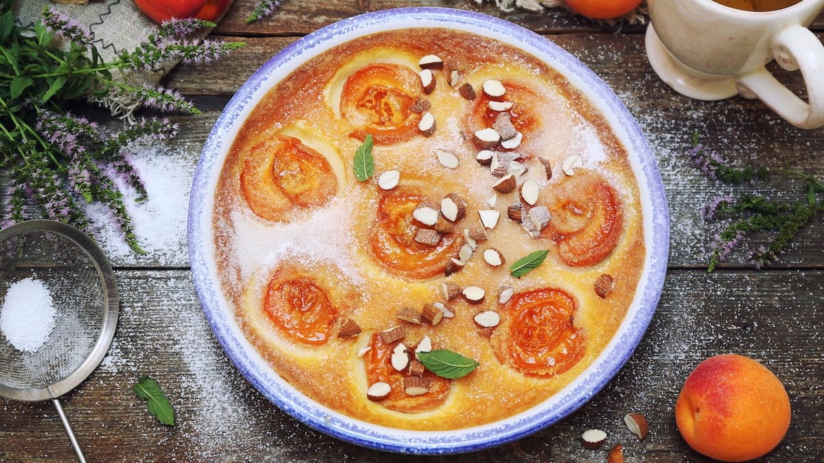 Clafoutis aux abricots facile