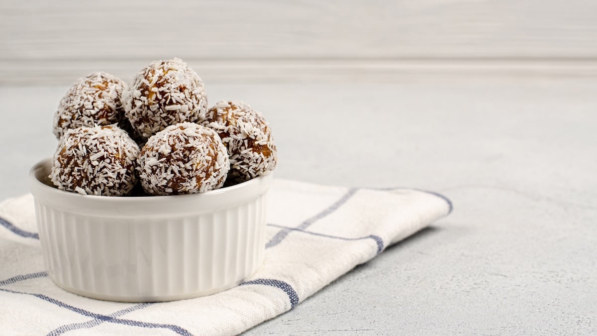 Energy balls chocolat noix de coco