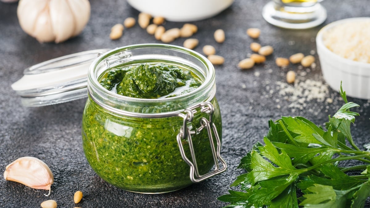 Pesto de pistache