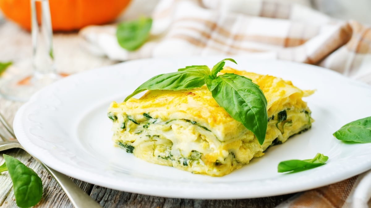 Lasagnes ricotta épinards crémeuses