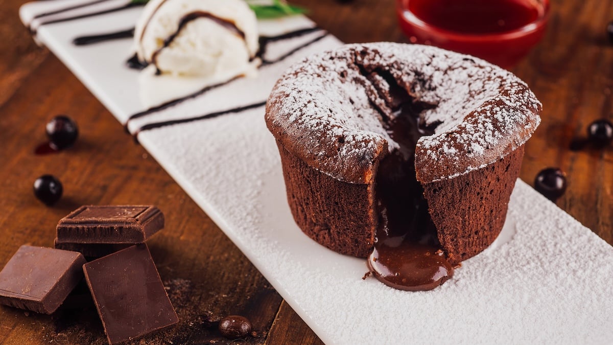 Fondant au chocolat (coeur coulant)