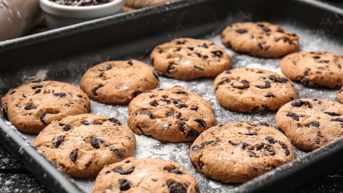 Cookies moelleux à la pâte à tartiner
