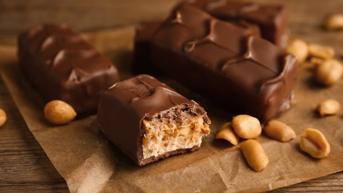 Barres façon Snickers healthy (sans cuisson)