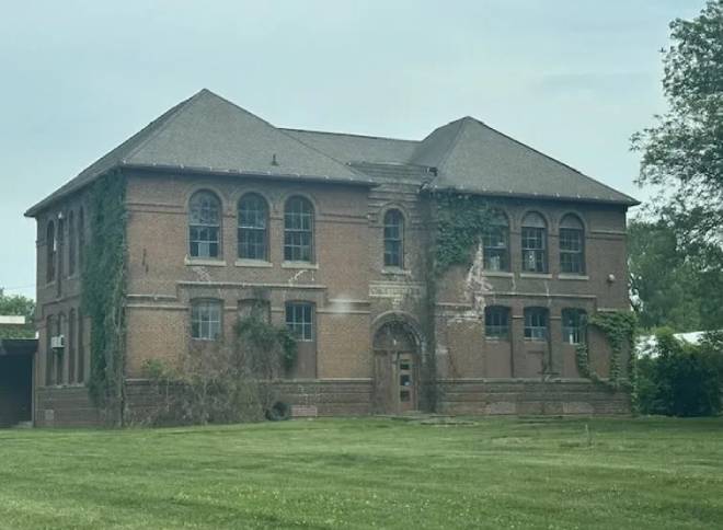 &Eacute;cole am&eacute;rciaine datant du XIX&egrave;me si&egrave;cle
