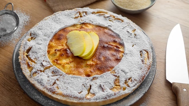 tarte normande aux pommes