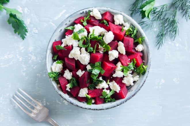 salade de betterave et feta