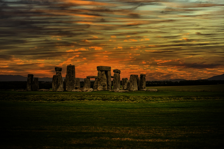 Stonehenge en Angleterre