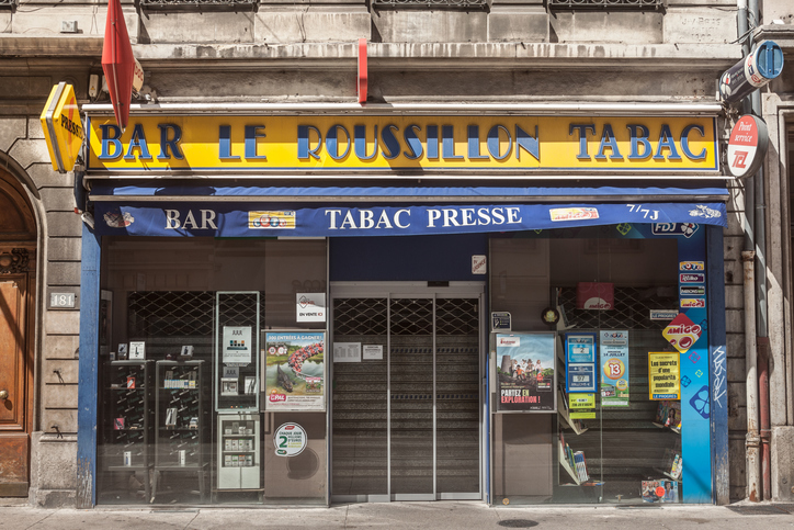 Bureau de tabac français