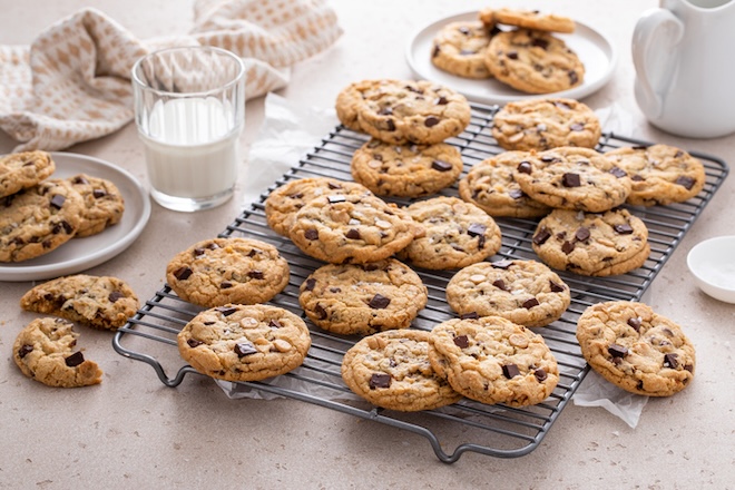 cookies aux p&eacute;pites de chocolat