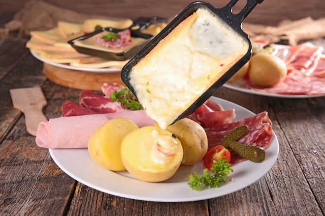 assiette de raclette