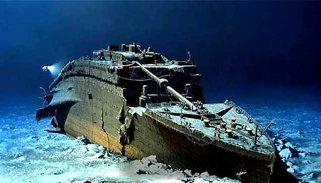 L'épave du Titanic