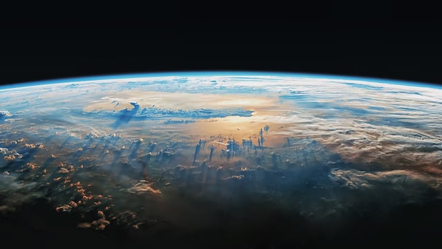La Terre vue depuis l'espace