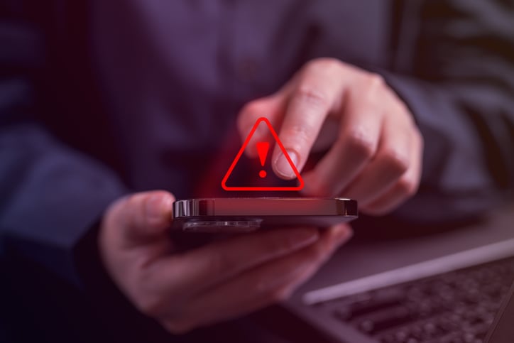 Une arnaque par téléphone