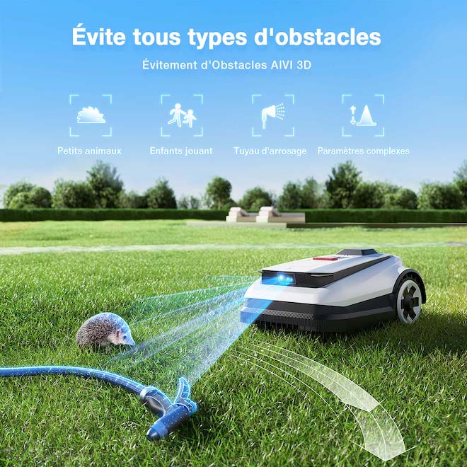La tondeuse Ecovacs Goat 1600 RTK