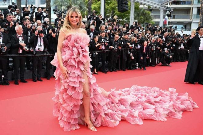 Heidi Klum ce 14 mai 2025 au Festival de Cannes