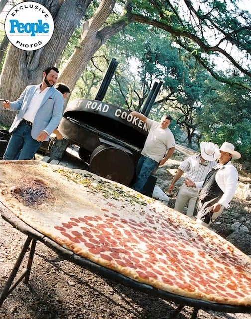 La pizza géante