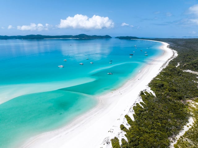 Une plage du Queensland, en Australie
