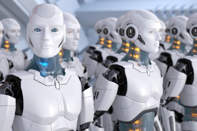 Une orde de robots