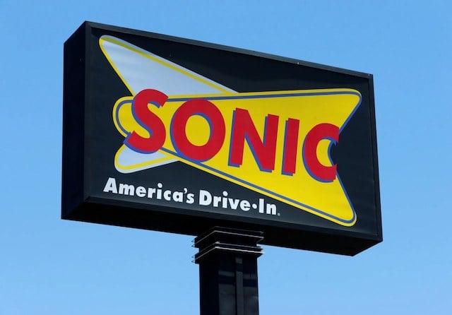 Pancarte Sonic Drive-In 