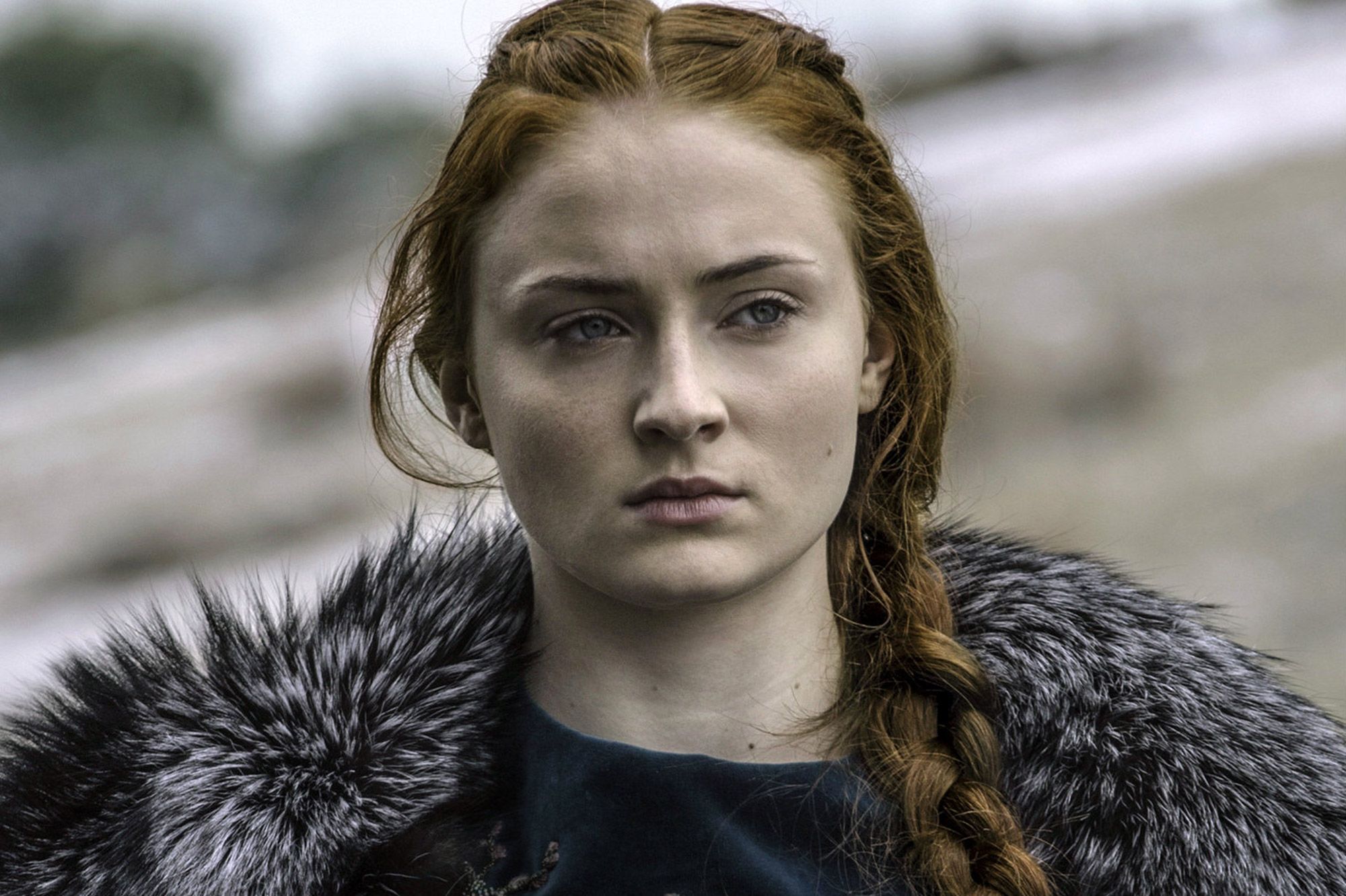 Sophie Turner dans Game of thrones