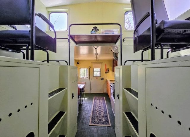 L'intérieur du wagon