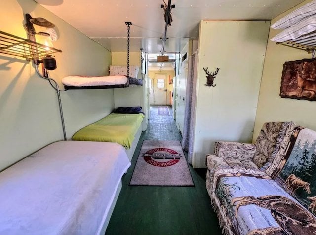 L'espace chambre dans le wagon