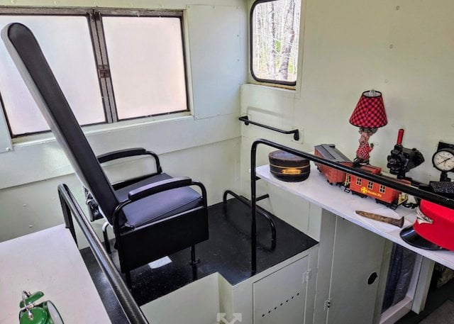 L'intérieur du wagon