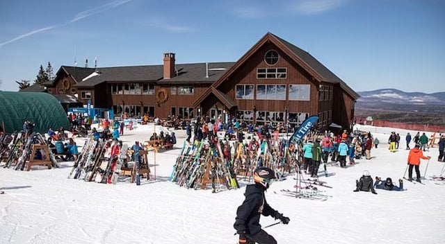 Domaine skiable dans le Maine 