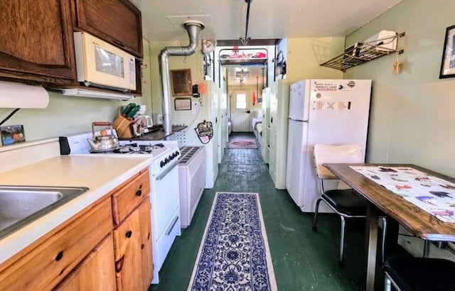 L'intérieur du wagon rénové 