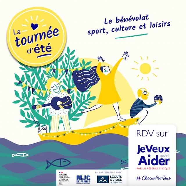 Affiche de la tournée d'été 