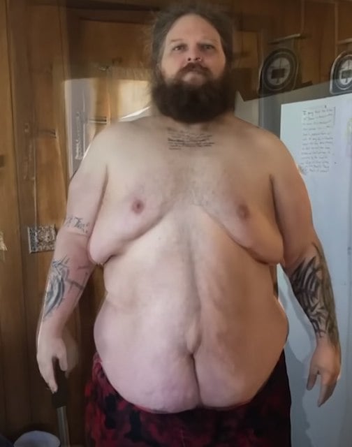 Ken Doers avant sa perte de poids