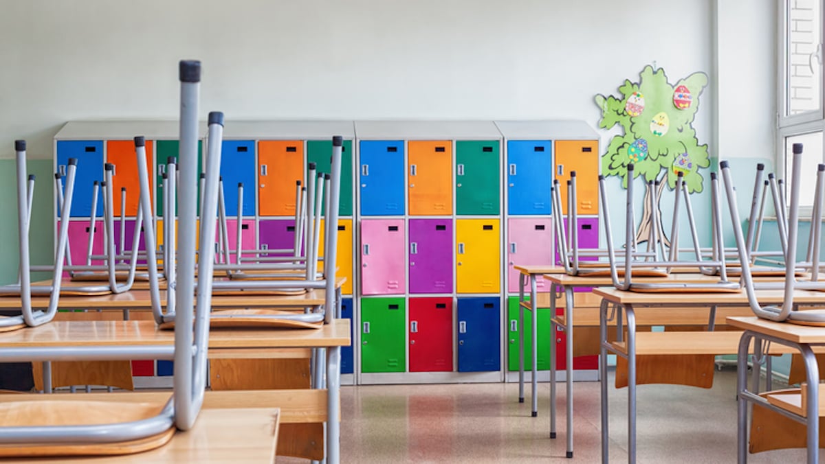Une salle de classe