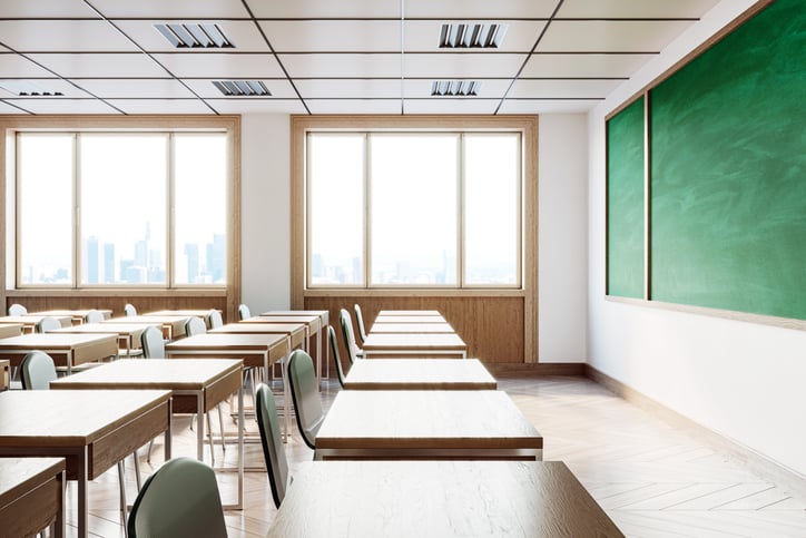 Une salle de classe